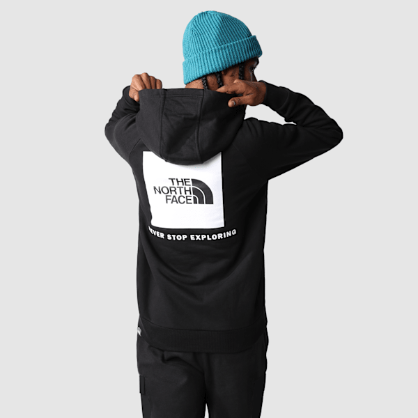 The North Face Men’s Raglan Redbox Hoodie Tnf Black-tnf White
