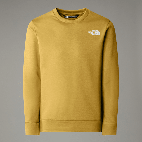 The North Face Teens' Crew Neck Sweater Arrowwood Yellow