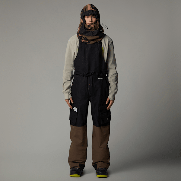 The North Face Dragline Trägerhose Für Herren Tnf Black-smokey Brown 