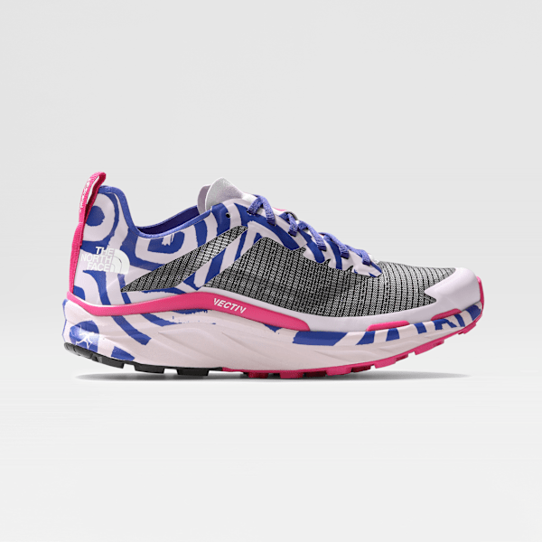 The North Face Women’s Tnf X Elvira Vectiv™ Infinite Trail Running Shoes Lapis Blue Fernando Elvira Collab Print-lavender Fog