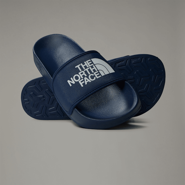 The North Face Teens' Base Camp Slides Iii Summit Navy-tnf White
