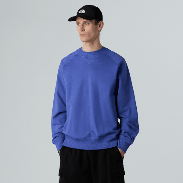 The North Face Men’s Rmst Logo Relaxed Sweatshirt Indigo Plum
