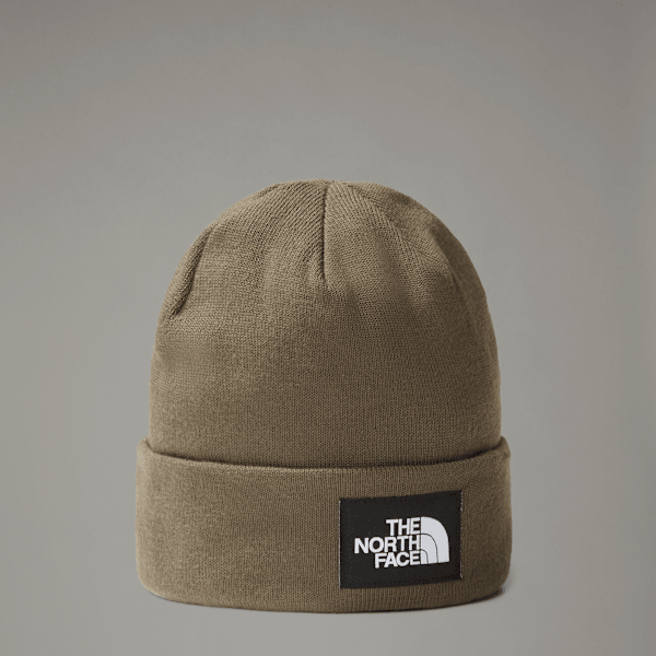The North Face Dock Worker Recycled Beanie New Taupe Green One