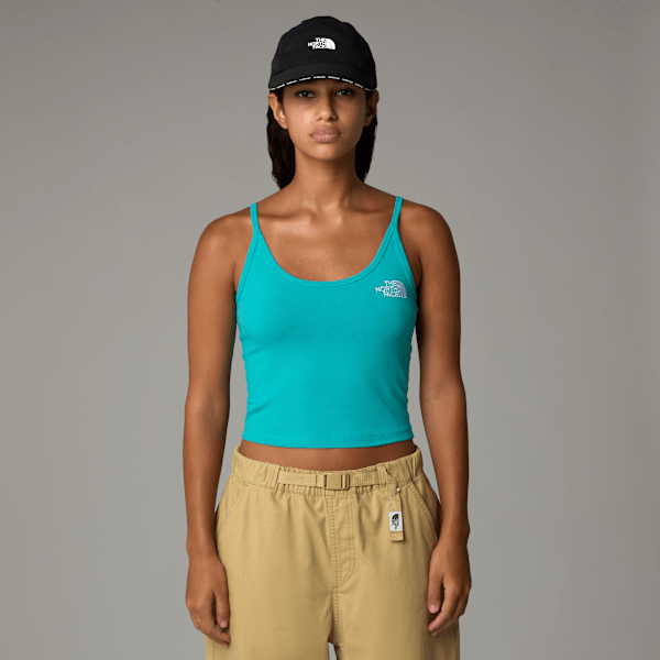 The North Face Women’s Cropped Tank Top Vistula Blue