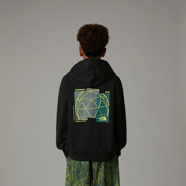The North Face Boys' Relaxed Graphic Hoodie Tnf Black