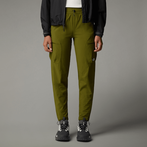 The North Face Verstaubare, Normal Geschnittene, Gerade Jogginghose Für Damen Forest Olive-npf 