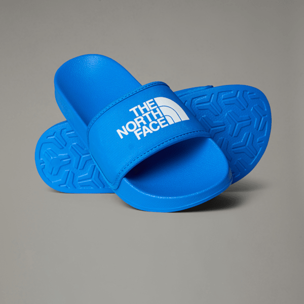 The North Face Teens' Base Camp Slides Iii Hero Blue-tnf White