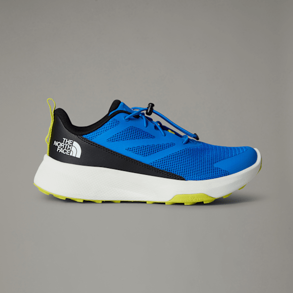 The North Face Teens' Altamesa Trail Running Shoes Hero Blue-sulphur Spring Green