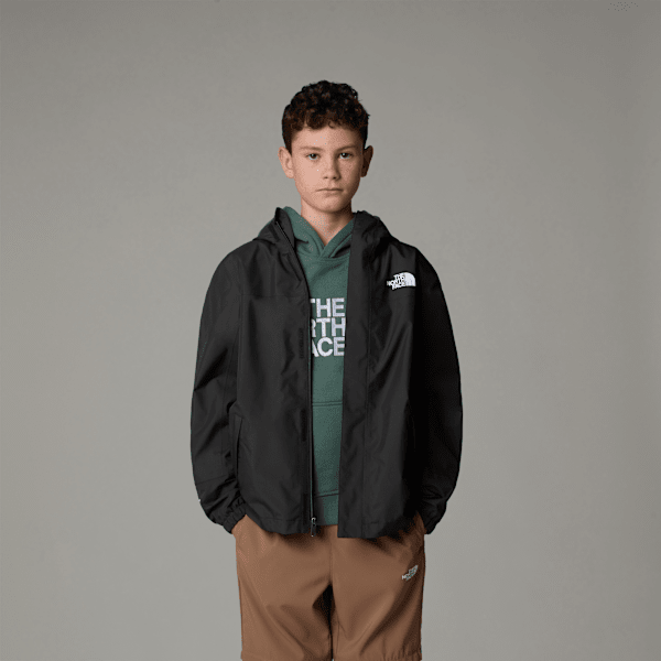 The North Face Boys' Antora Rain Jacket Tnf Black-tnf Black