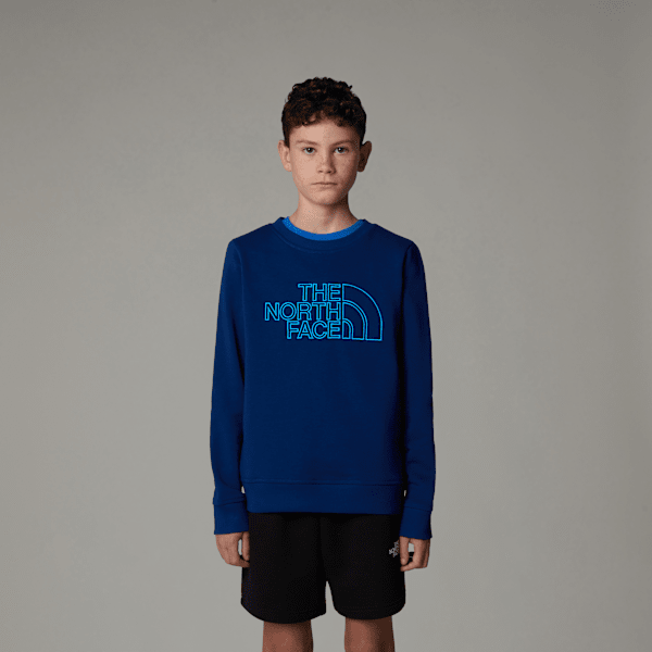 The North Face Boys' Drew Peak Light Sweatshirt Estate Blue