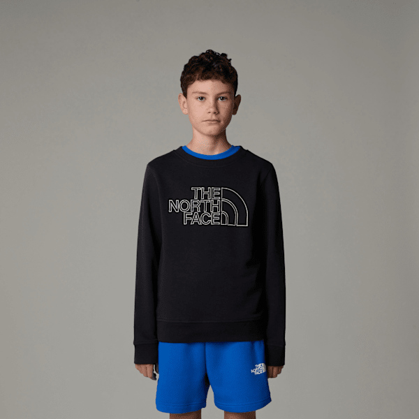 The North Face Boys' Drew Peak Light Sweatshirt Tnf Black