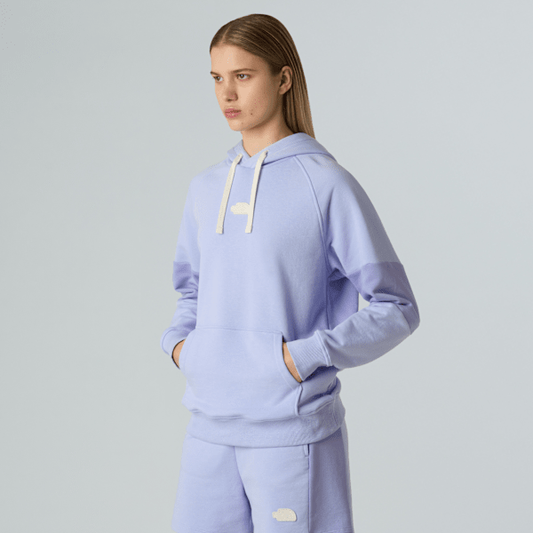 The North Face Women’s Terry Relaxed Hoodie Purple Mint