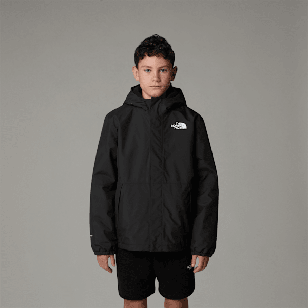 The North Face Boys' Warm Antora Rain Jacket Tnf Black-tnf Black