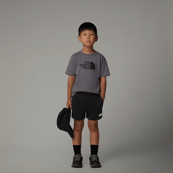 The North Face Kids' Cotton Summer Set Smoked Pearl-tnf Black