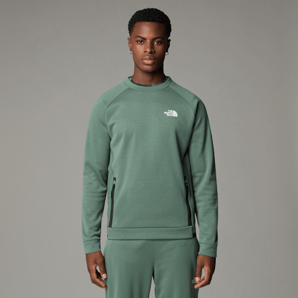 The North Face Men’s Mountain Athletics Fleece Sweatshirt Duck Green