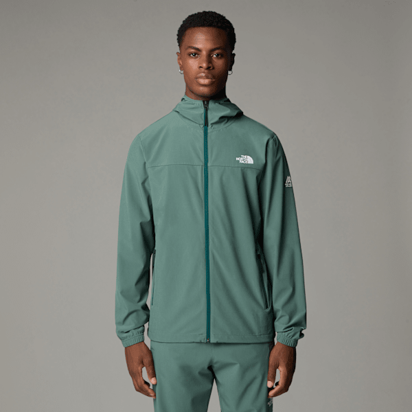 The North Face Men’s Mountain Athletics Hooded Wind Jacket Duck Green