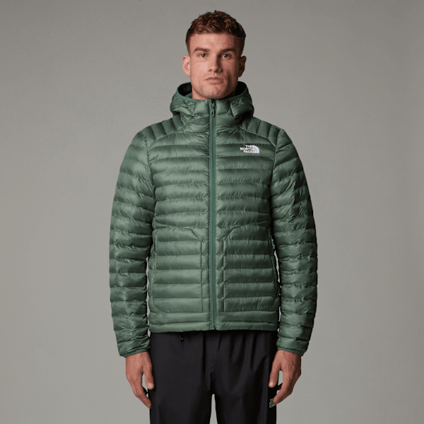 The North Face Men's Huila Synthetic Insulation Hooded Jacket Duck Green