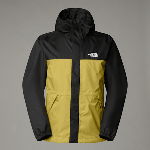 The North Face Men's Lfs Shell Jacket Yellow Silt-tnf Black