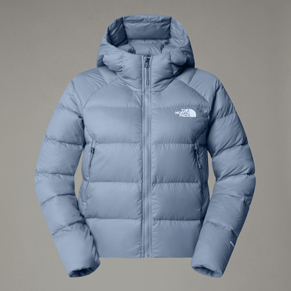 The North Face Women’s Hyalite Down Hooded Jacket Steel Blue-npf