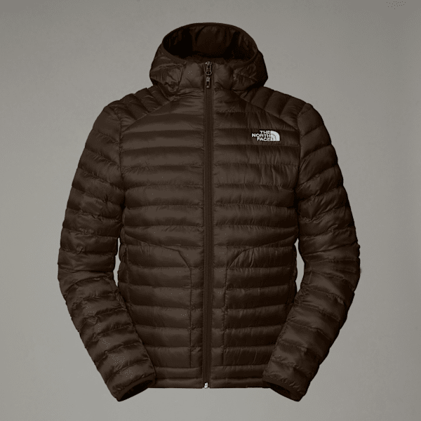The North Face Men's Huila Synthetic Insulation Hooded Jacket Demitasse Brown-npf