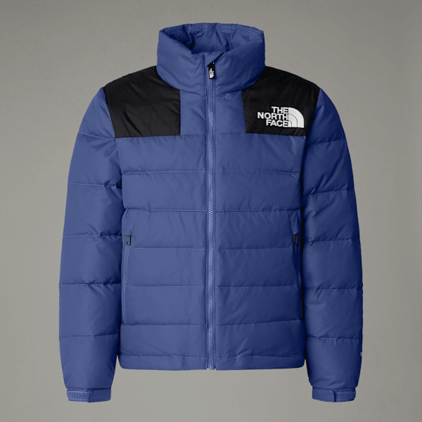 The North Face Teens' Massif Down Jacket Dopamine Blue-tnf Black
