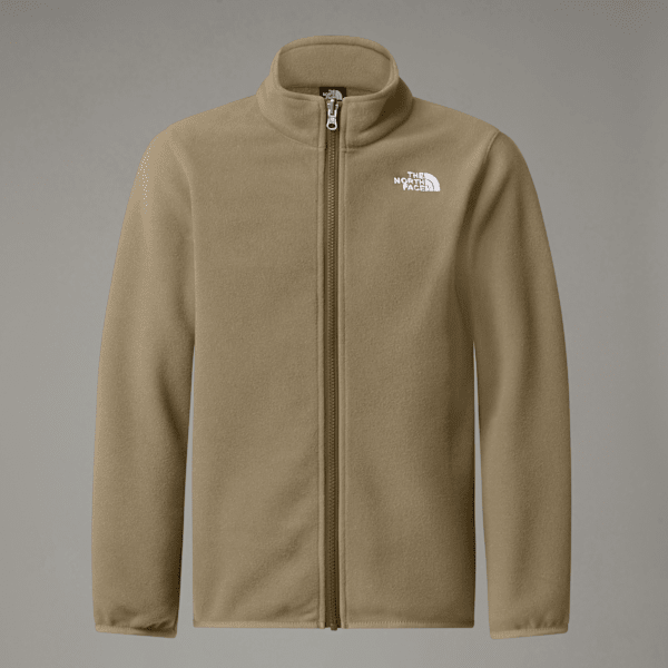 The North Face Teens' Emilio Full-zip Fleece Kelp Tan