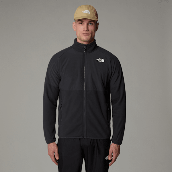 The North Face Men's Glacier Heavyweight Full-zip Fleece Asphalt Grey-asphalt Grey-tnf Black