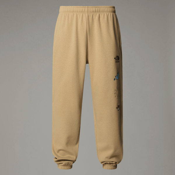 The North Face Mountain Cleanup Relaxt Geschnittene Jogginghose Unisex Khaki Stone 