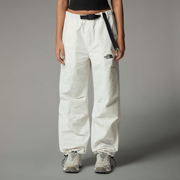 The North Face Nse Locker Geschnittene Hose Mit Gürtel Für Damen White Dune 