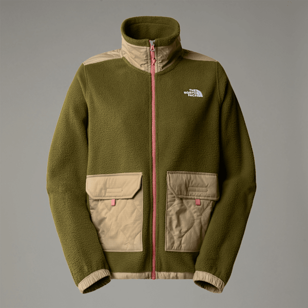 The North Face Women’s Royal Arch Full-zip Fleece Jacket Mist Blue