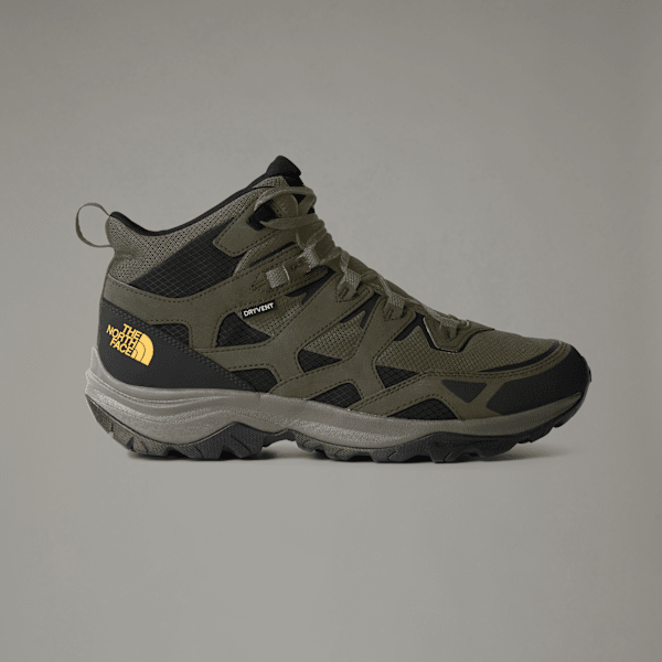 The North Face Men’s Hedgehog Iii Waterproof Hiking Boots New Taupe Green-tnf Black
