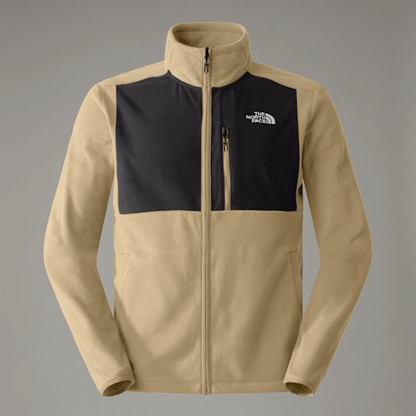 The North Face Homesafe Fleece Mit Durchgehendem Rv Für Herren Khaki Stone-tnf Black-npf 