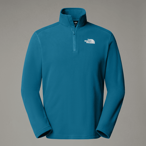 The North Face Men’s Emilio 1/4 Zip Fleece Jacket Adriatic Blue