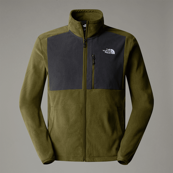 The North Face Homesafe Fleece Mit Durchgehendem Rv Für Herren Forest Olive-tnf Black-npf 