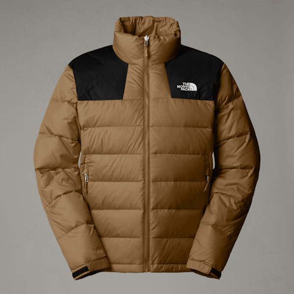 The North Face Men's Massif Down Jacket Utility Brown-tnf Black-npf
