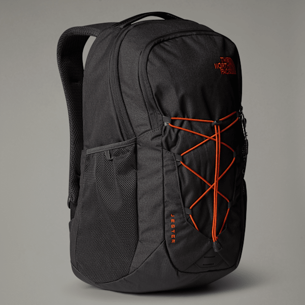 The North Face Jester Rucksack Tnf Dark Grey Heather-persian Orange - Npf 