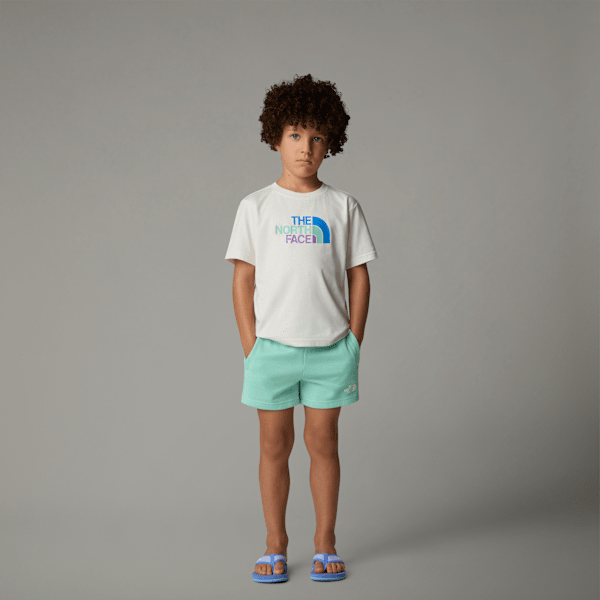 The North Face Kids' Cotton Summer Set White Dune-bright Foam