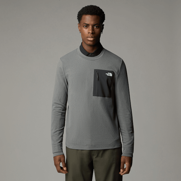 The North Face Men’s Kecha Sweatshirt Smoked Pearl-asphalt Grey