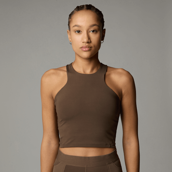 The North Face Women’s Refina Longline Bra Smokey Brown