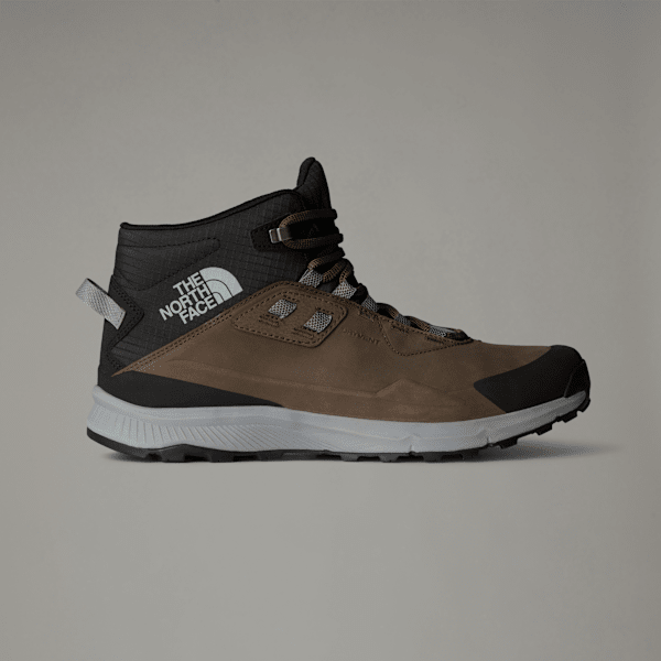 The North Face Men’s Cragstone Leather Waterproof Hiking Boots Bipartisan Brown-tnf Black