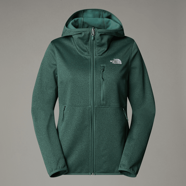 The North Face Women’s Lixus 2.0 Fleece Hoodie Dark Sage Dark Heather-asphalt Grey Dark Heather-tnf Black