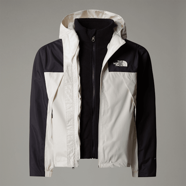 The North Face Teens' Antora Triclimate 3-in-1 Jacket White Dune