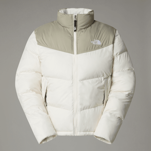 The North Face Men's Saikuru Jacket White Dune-clay Grey