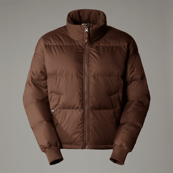The North Face Women’s Down Paralta Puffer Jacket Smokey Brown