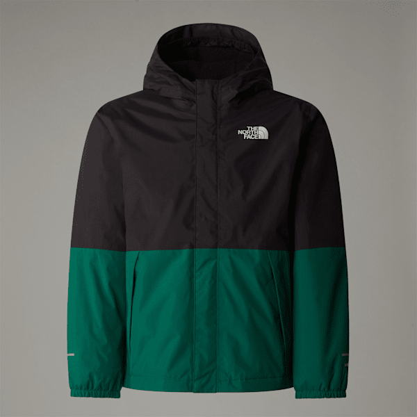 The North Face Boys' Warm Antora Rain Jacket Evergreen