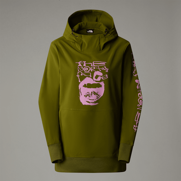 The North Face Women’s Tekno Pullover Hoodie Forest Olive