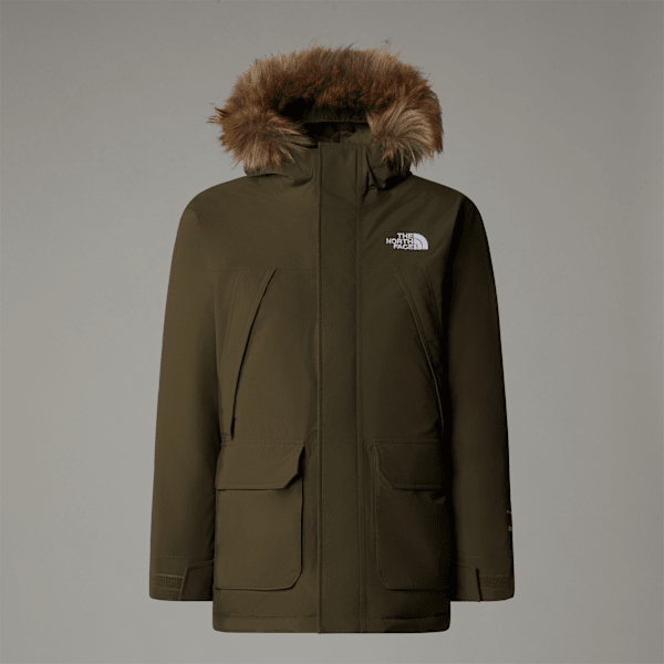 The North Face Boys' Mcmurdo Parka New Taupe Green