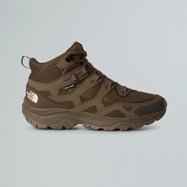 The North Face Women's Hedgehog Iii Waterproof Hiking Boots Smokey Brown-demitasse Brown