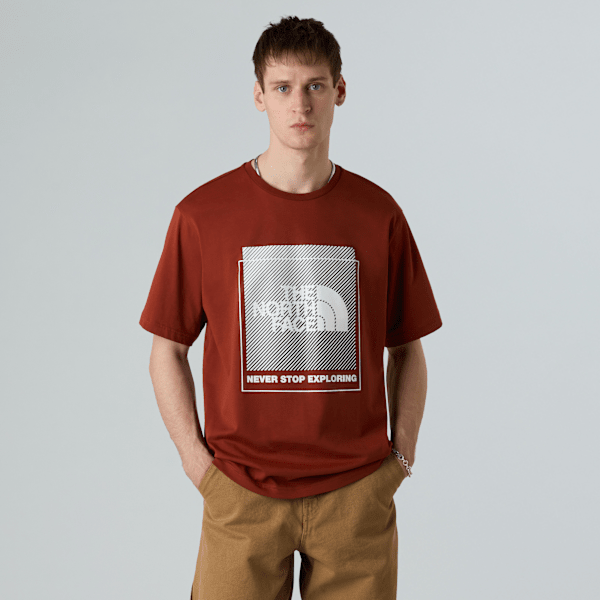 The North Face Men's Tacune T-shirt Brandy Brown