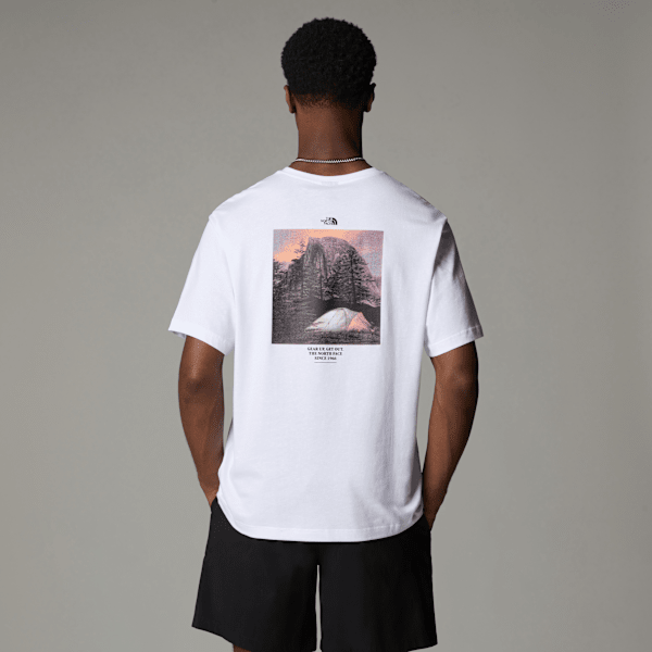 The North Face Men's Camping Graphic T-shirt Tnf White